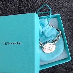 Tiffany&Co oval tag bracelet- Return to Tiffany
